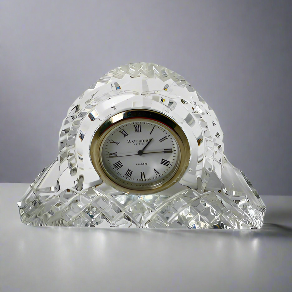 Waterford Crystal Mantle Clock Ireland