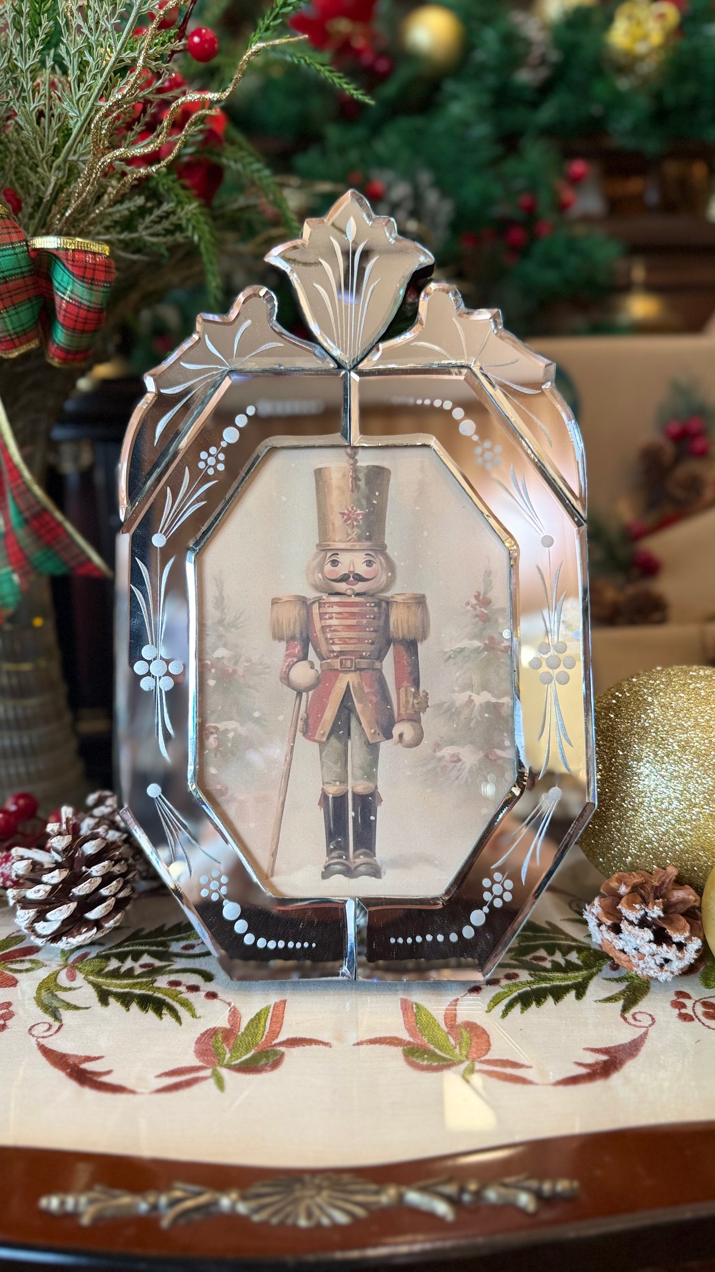 Venetian Glass Photo Frame