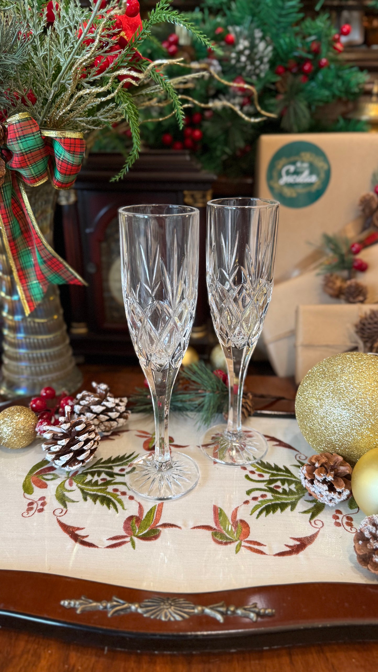 Vintage Mikasa Old Dublin Champange Glass Germany