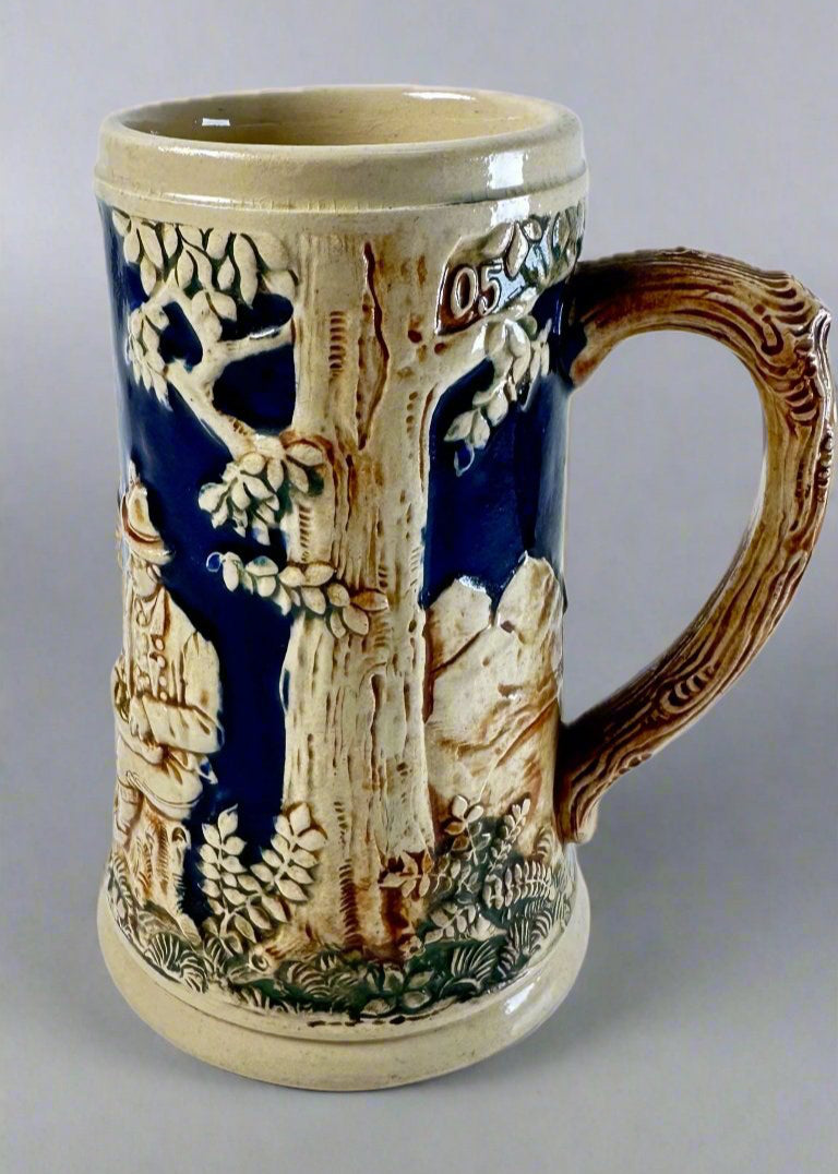Vintage German Ceramic Beer Stein
